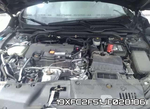 19XFC2F51JE028186 фото 2