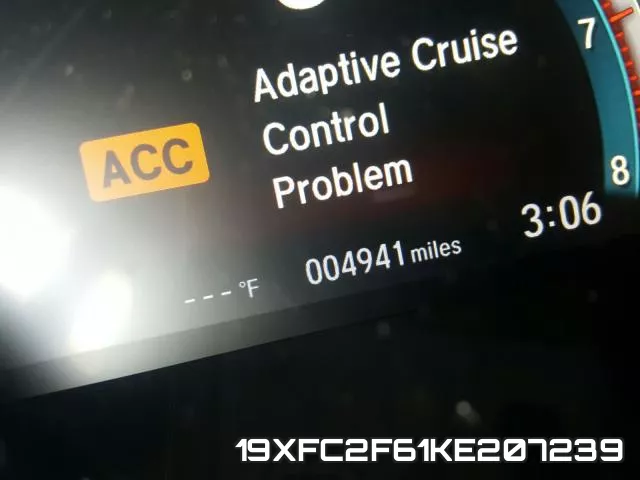 19XFC2F61KE207239 фото 9