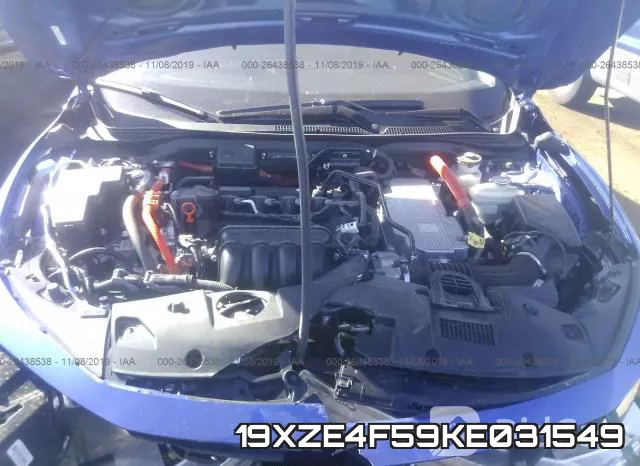 19XZE4F59KE031549 фото 2