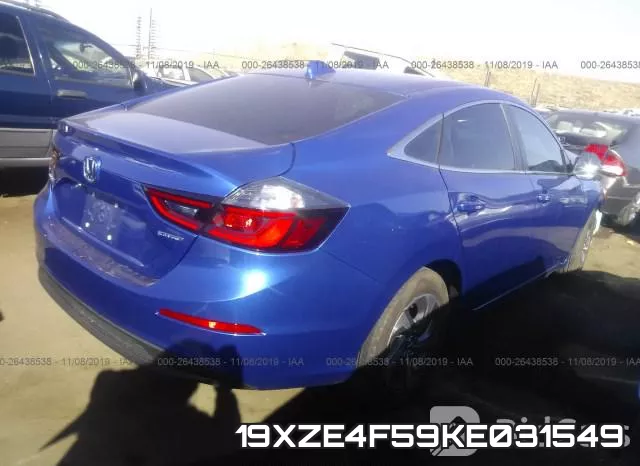 19XZE4F59KE031549 фото 5