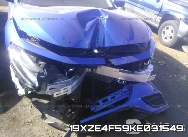 19XZE4F59KE031549 фото 7