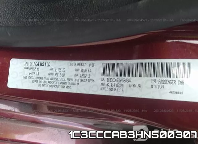 1C3CCCAB3HN500307 фото 10