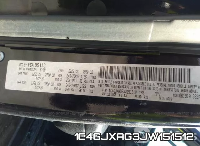 1C4GJXAG3JW151512 фото 10