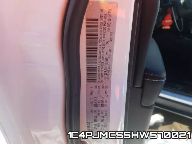 1C4PJMCS5HW570021 фото 2