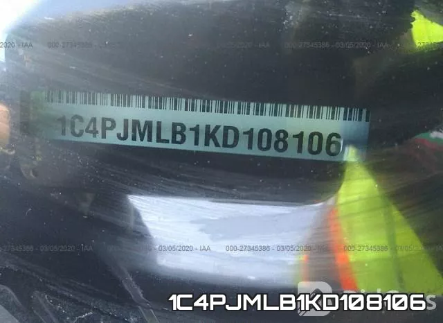 1C4PJMLB1KD108106 фото 10