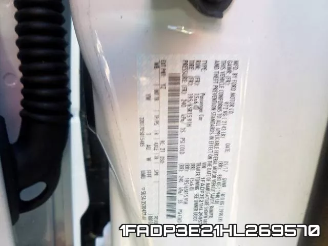 1FADP3E21HL269570 фото 2