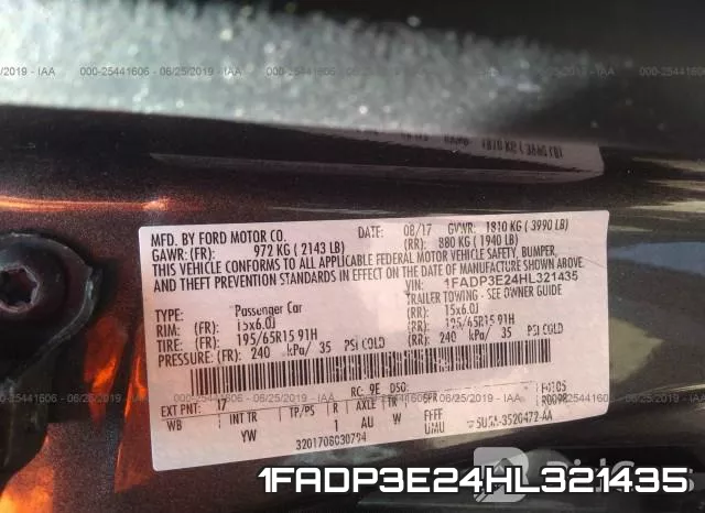 1FADP3E24HL321435 фото 10