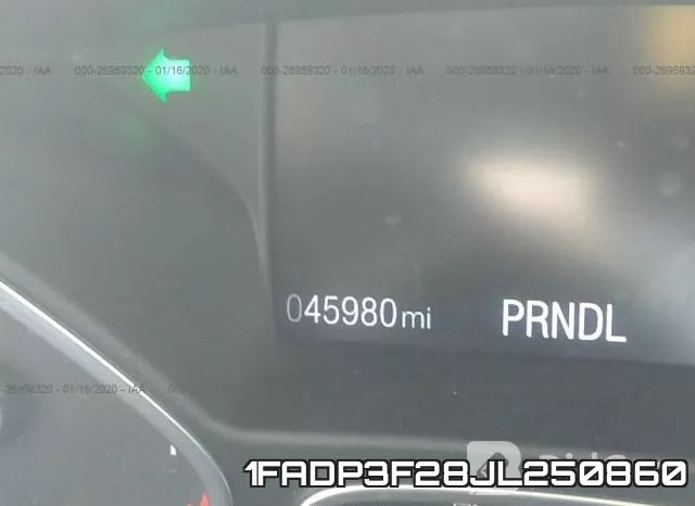 1FADP3F28JL250860 фото 8