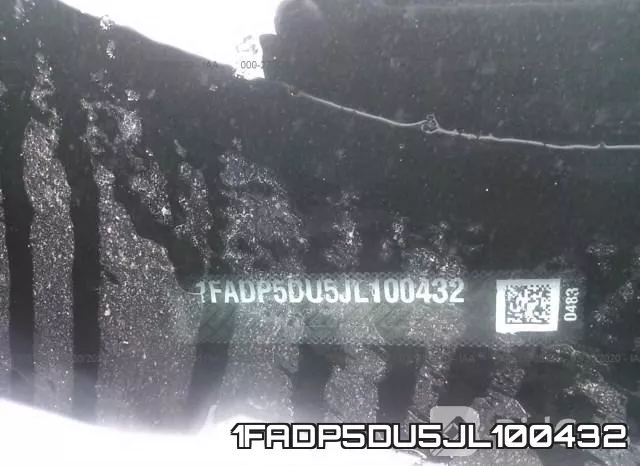 1FADP5DU5JL100432 фото 10