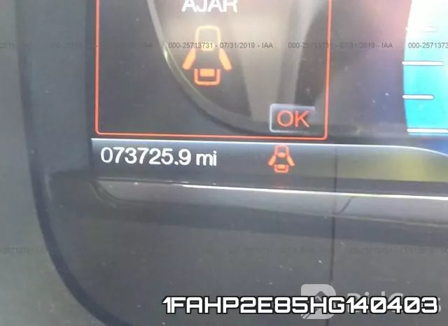 1FAHP2E85HG140403 фото 8