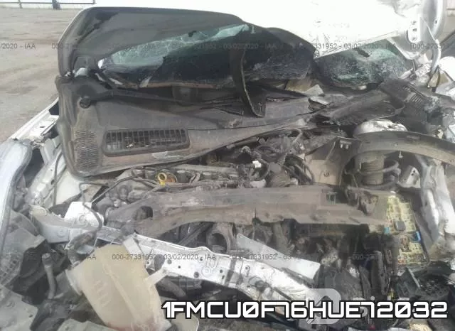 1FMCU0F76HUE72032 фото 2