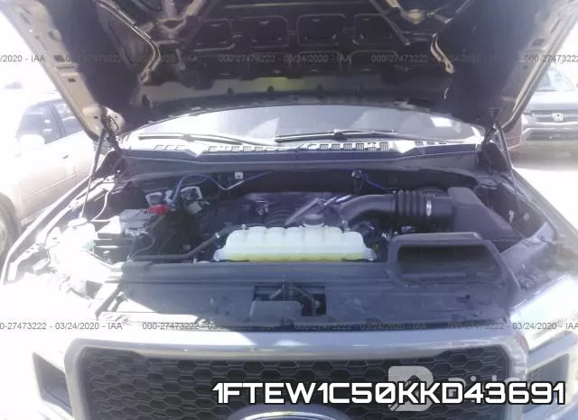 1FTEW1C50KKD43691 фото 2