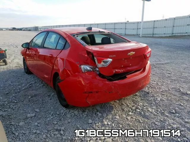 1G1BC5SM6H7191514 фото 4