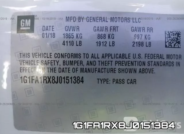 1G1FA1RX8J0151384 фото 10