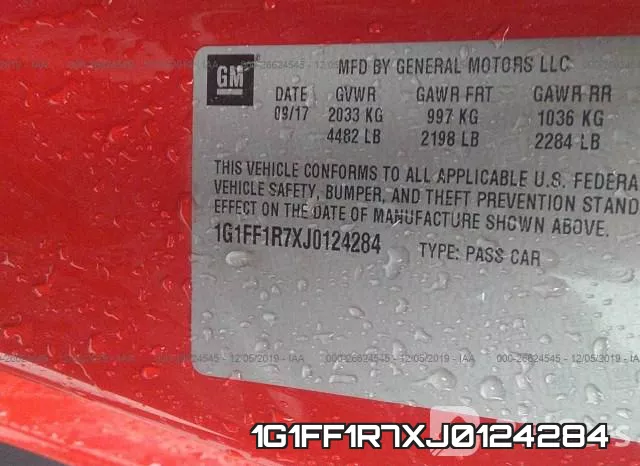 1G1FF1R7XJ0124284 фото 10