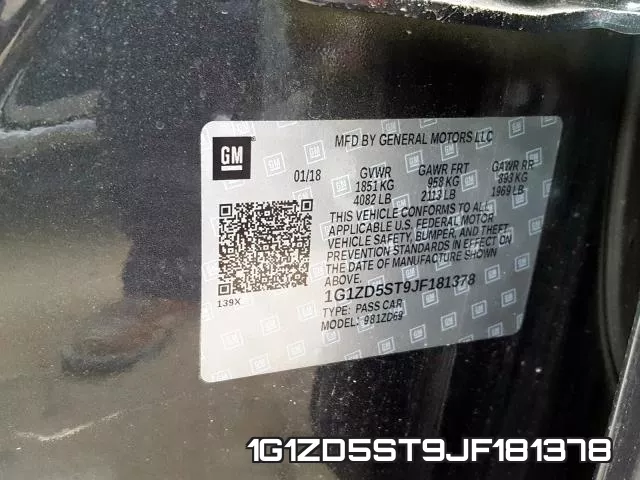 1G1ZD5ST9JF181378 фото 2