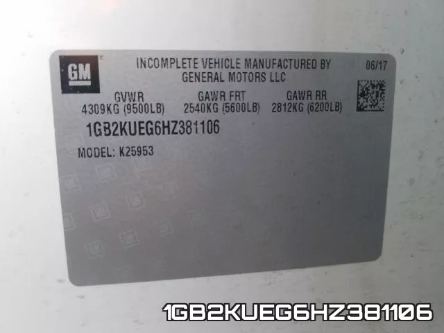 1GB2KUEG6HZ381106 фото 2