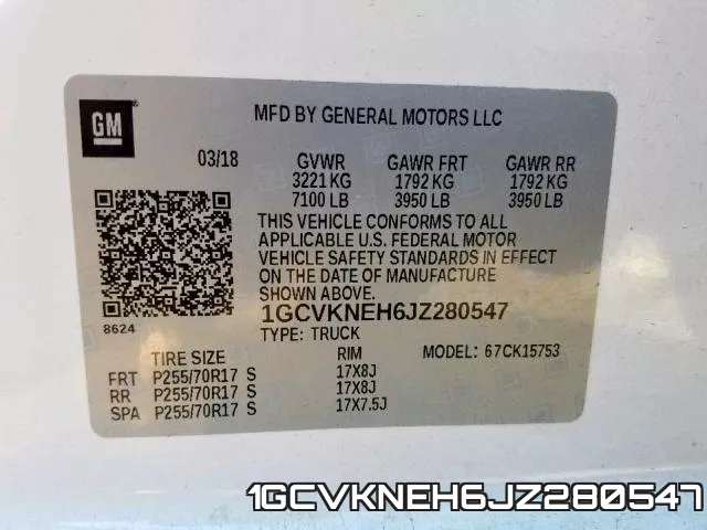 1GCVKNEH6JZ280547 фото 2