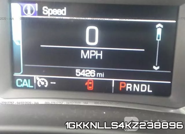 1GKKNLLS4KZ238896 фото 8