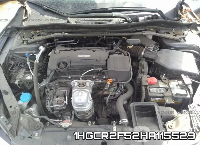 1HGCR2F52HA115529 фото 2