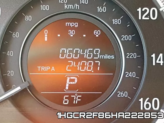 1HGCR2F86HA222853 фото 9