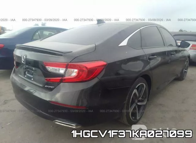 1HGCV1F37KA027099 фото 5