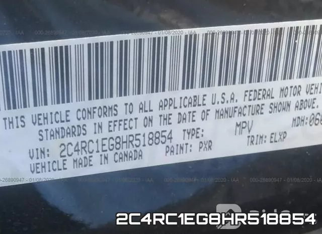 2C4RC1EG8HR518854 фото 10