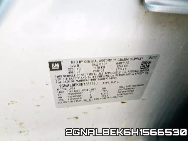 2GNALBEK6H1566530 фото 2