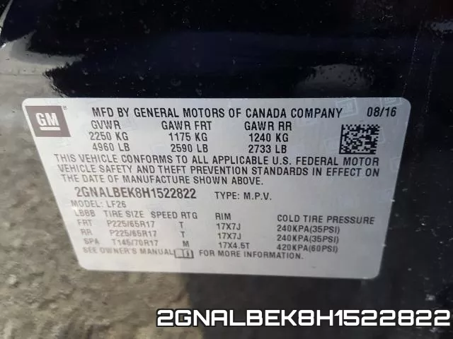 2GNALBEK8H1522822 фото 2