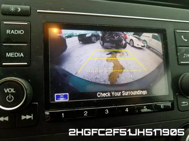 2HGFC2F51JH517905 фото 10
