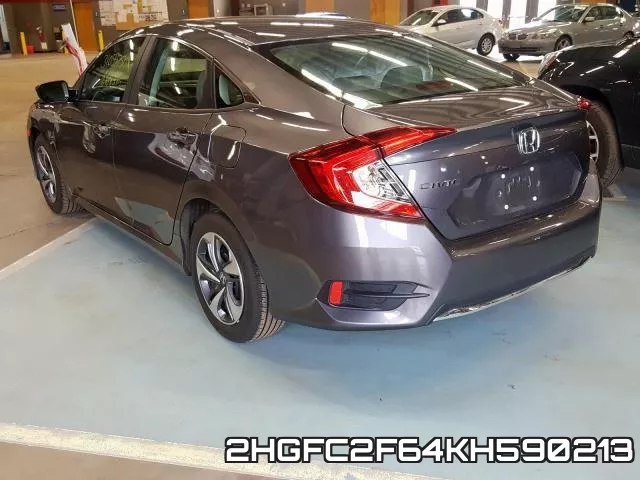 2HGFC2F64KH590213 фото 4