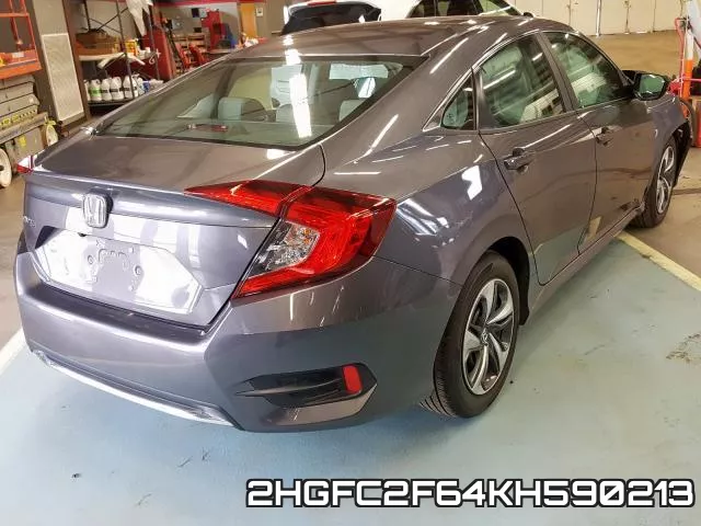 2HGFC2F64KH590213 фото 5