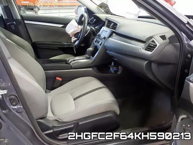 2HGFC2F64KH590213 фото 6