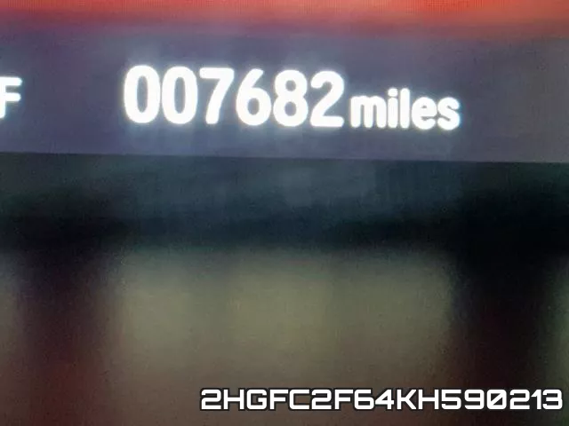 2HGFC2F64KH590213 фото 9