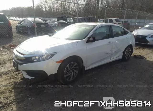 2HGFC2F7XHH505814 фото 3