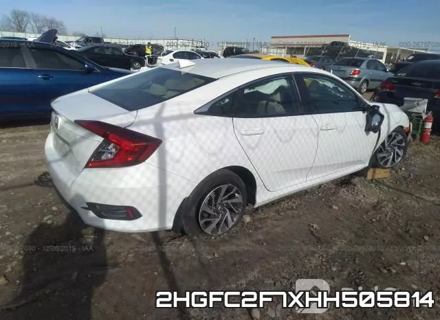 2HGFC2F7XHH505814 фото 5