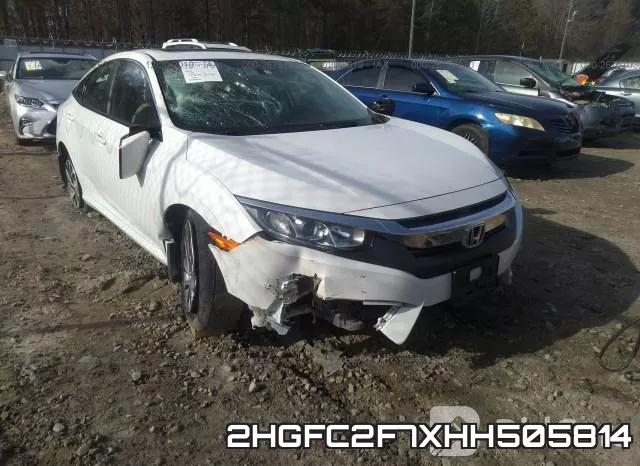 2HGFC2F7XHH505814 фото 7