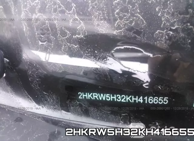 2HKRW5H32KH416655 фото 10
