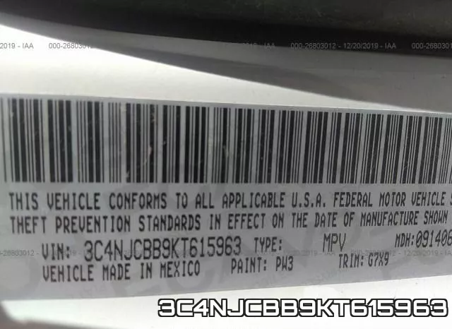 3C4NJCBB9KT615963 фото 10