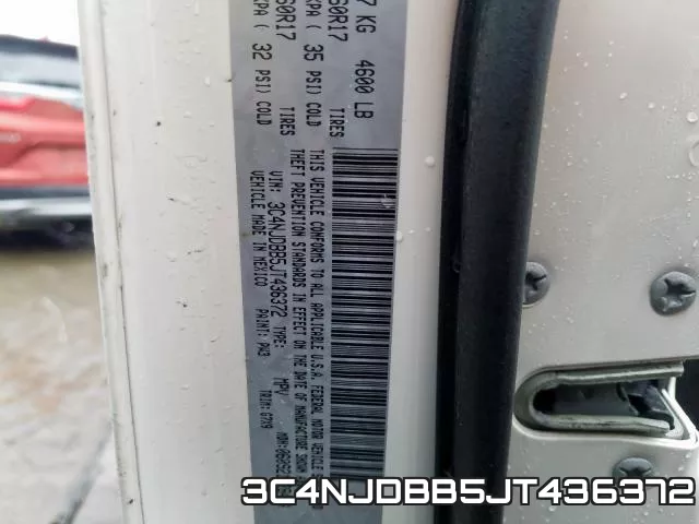 3C4NJDBB5JT436372 фото 2