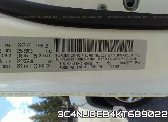 3C4NJDCB4KT689022 фото 10