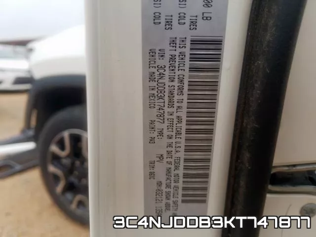 3C4NJDDB3KT747877 фото 2