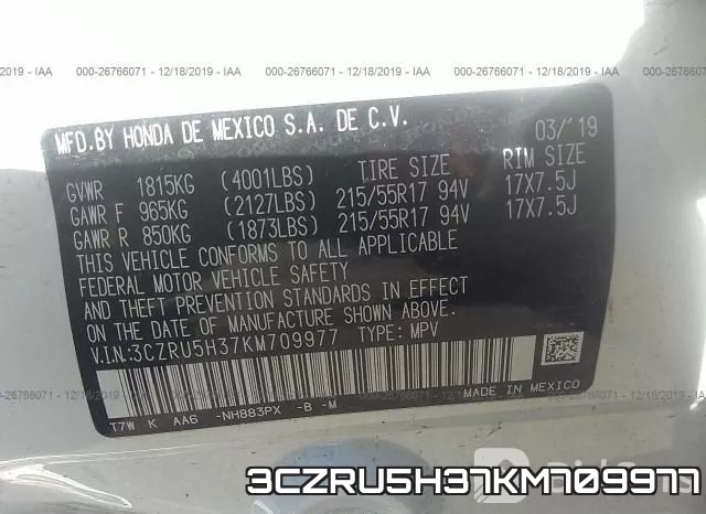 3CZRU5H37KM709977 фото 10