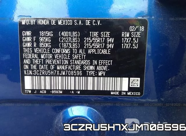 3CZRU5H7XJM708596 фото 10