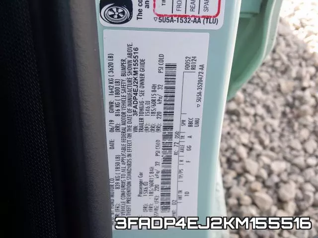 3FADP4EJ2KM155516 фото 2