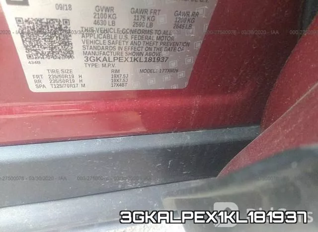 3GKALPEX1KL181937 фото 10