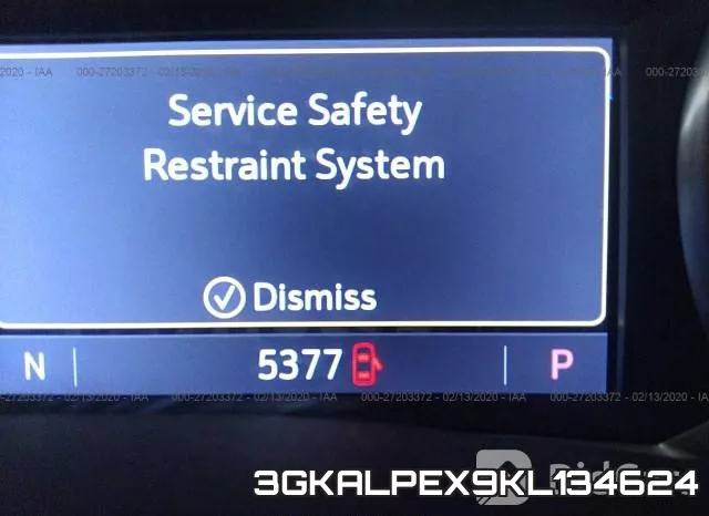 3GKALPEX9KL134624 фото 8