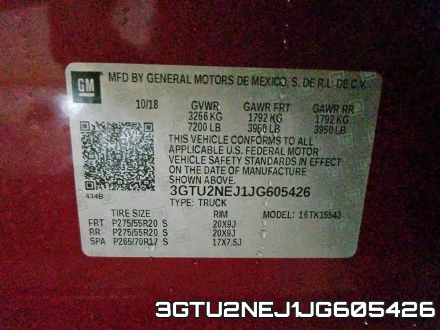 3GTU2NEJ1JG605426 фото 2