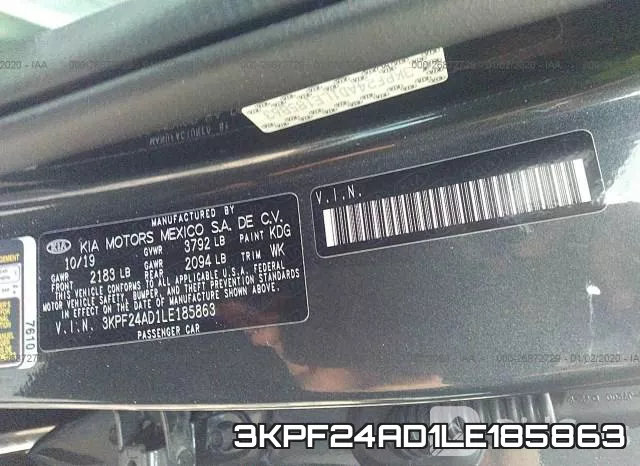 3KPF24AD1LE185863 фото 10