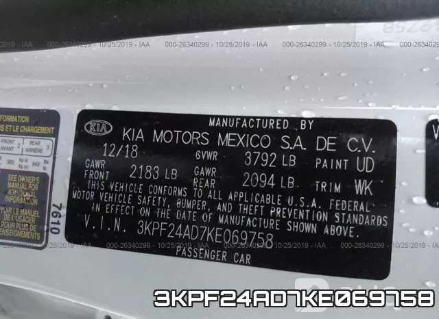3KPF24AD7KE069758 фото 10
